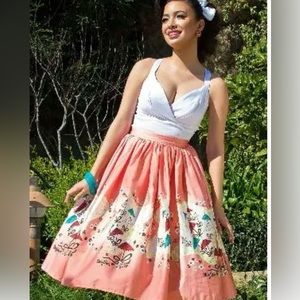 PinUp Girl Mary Blair Umbrella skirt.